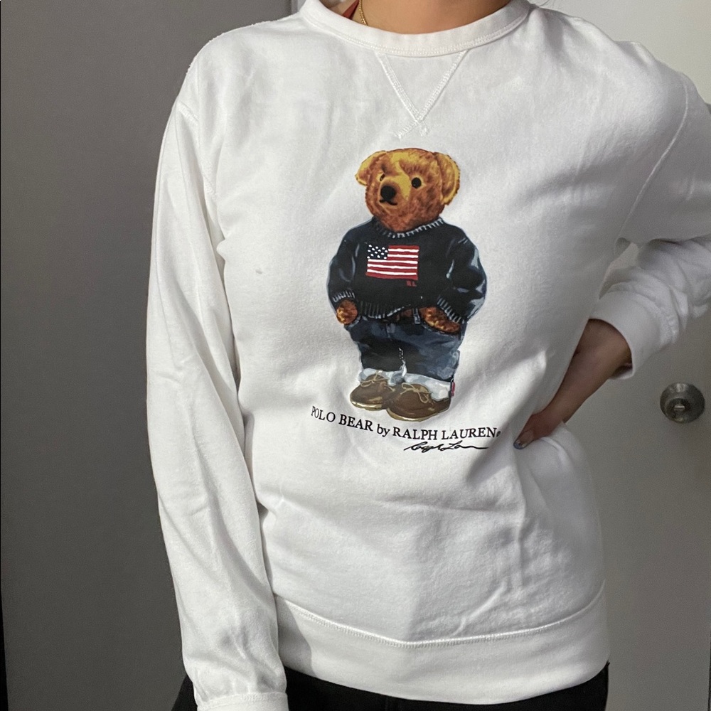 Ralph Lauren Polo bear pullover sweatshirt